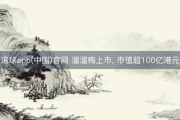 滚球app(中国)官网 溜溜梅上市， 市值超100亿港元
